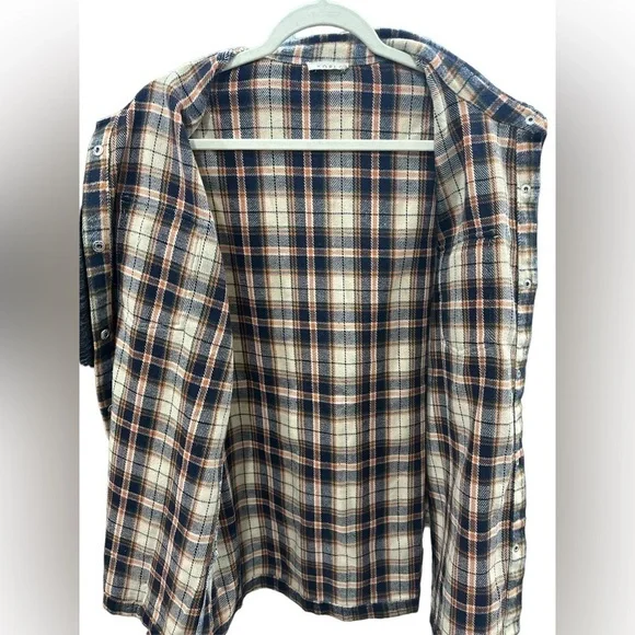 Kori Women’s Soft Plaid Long Sleeve Shacket Size: L - Picture 3 of 6
